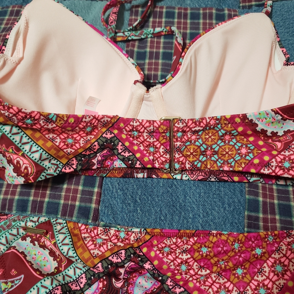 Victiria Secret Bombshell Bikini Patchwork - image 8